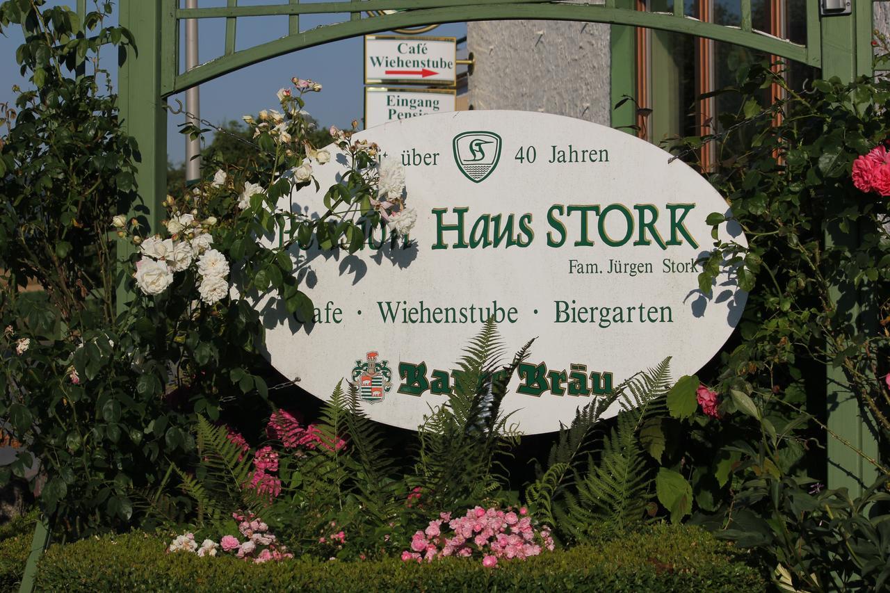 Hotel Pension Haus Stork Holzhausen  Zewnętrze zdjęcie
