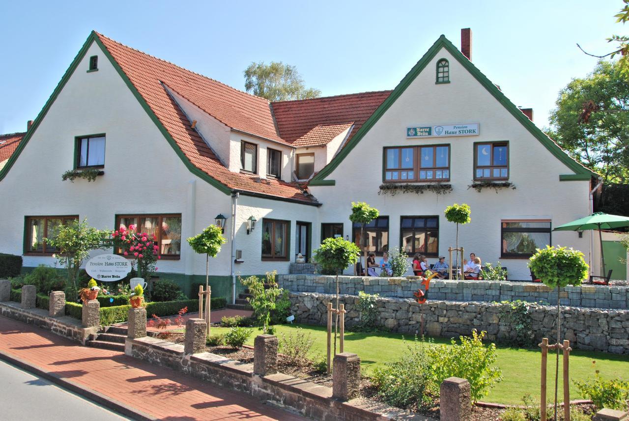 Hotel Pension Haus Stork Holzhausen  Zewnętrze zdjęcie